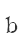 b