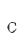 c