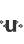 u