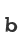 b