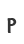 P