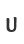 U