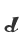 d