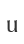 u