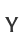 Y