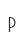 p