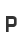P