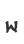 w