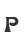 p