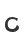 c