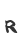R