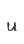 u