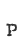 p