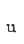 u