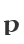 p
