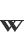 w