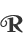 R