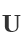 U