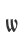 w
