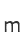 m