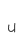 u