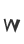 w