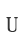 U