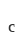 c