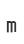 m