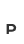 p