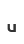 u