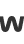 w