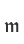 m