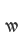 w