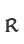 R