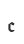 c