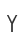 Y