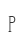 P