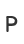 P