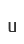 u