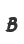 B
