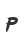 P