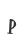 p