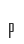 p
