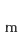 m