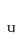 u