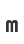 m