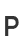 P