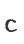 c