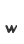 w